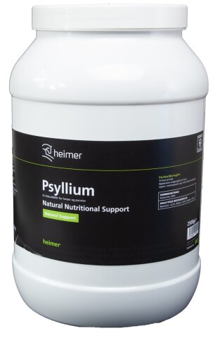 Heimer Psyllium (Loppfrø) 2500gr.